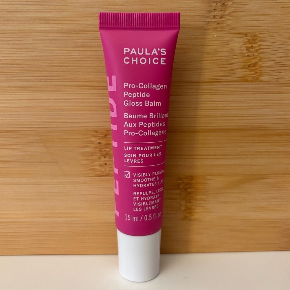 PAULA'S CHOICE Pro-collagen peptide plumping gloss balm lip treatment